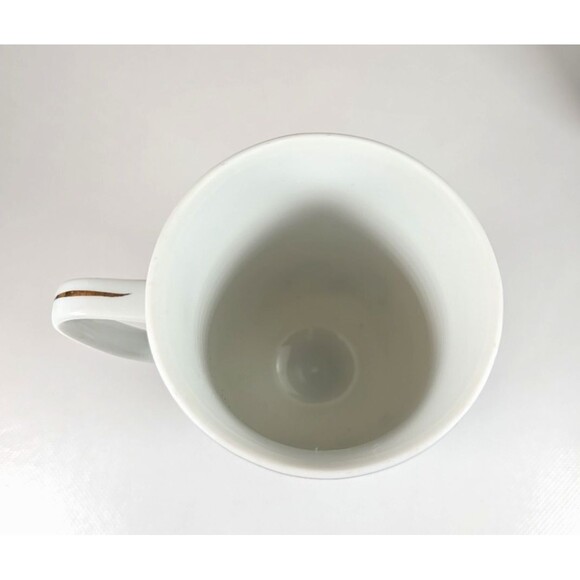 Vintage Irish Coffee Footed Mugs Set of 4 Gold Trim Shamrocks 8 oz Mugs - Picture 9 of 16